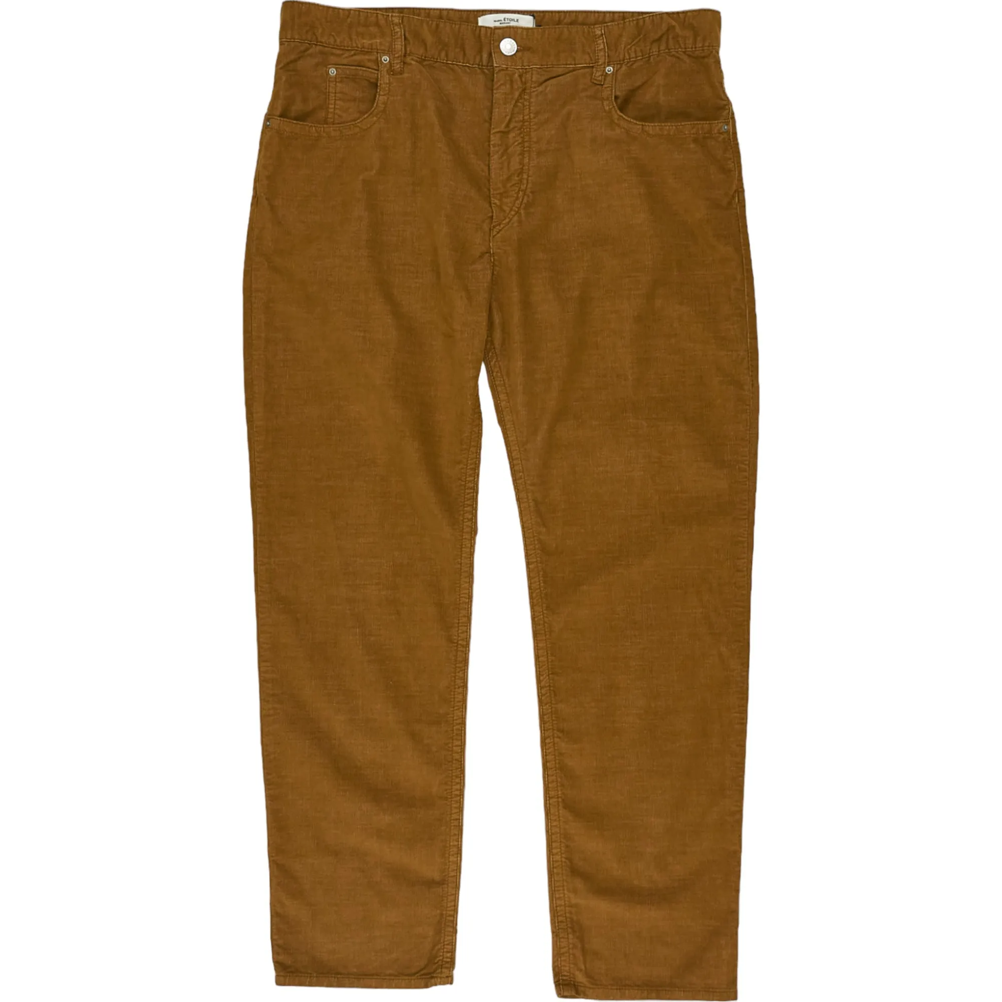 Isabel toile Marant Brown Cotton Trousers