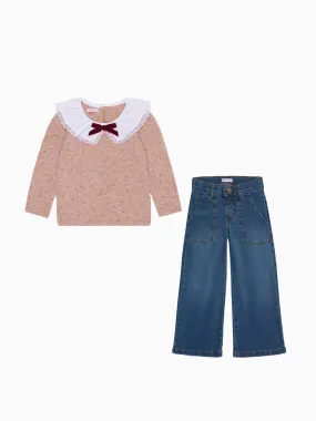 Isla Jumper & Enola Jeans Girl Outfit Bundle