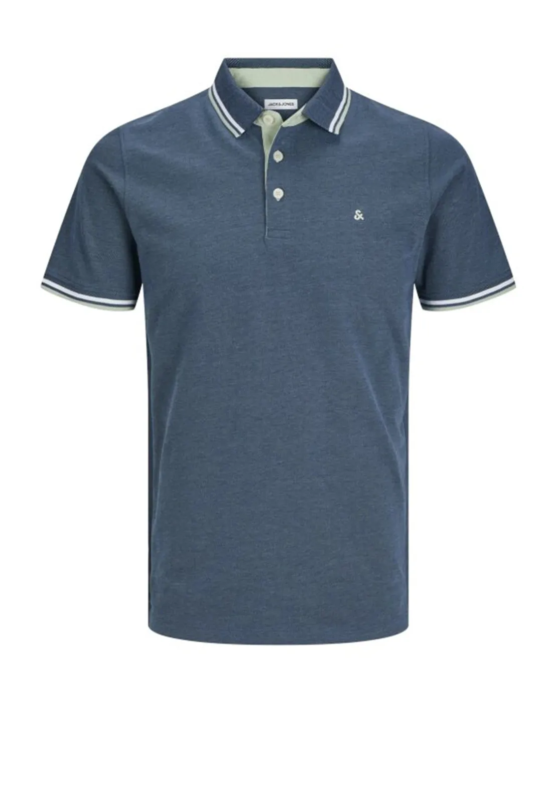 Jack & Jones Paulos Polo Shirt, Oceanview & Green