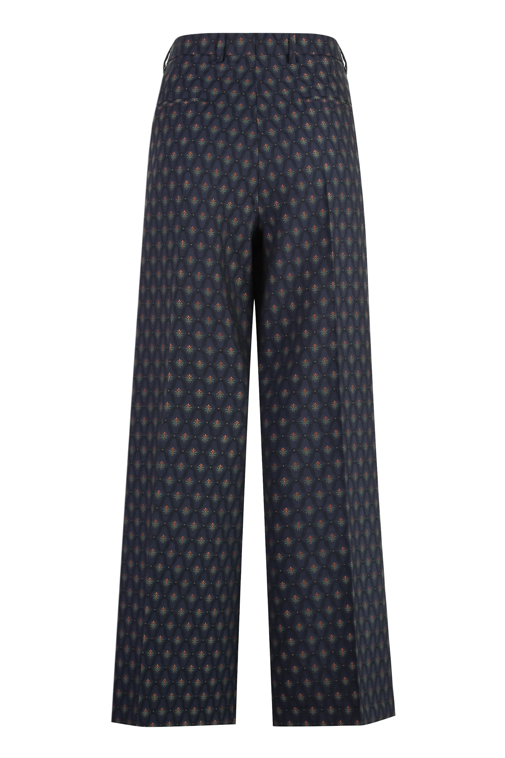 Womens Jacquard Trousers