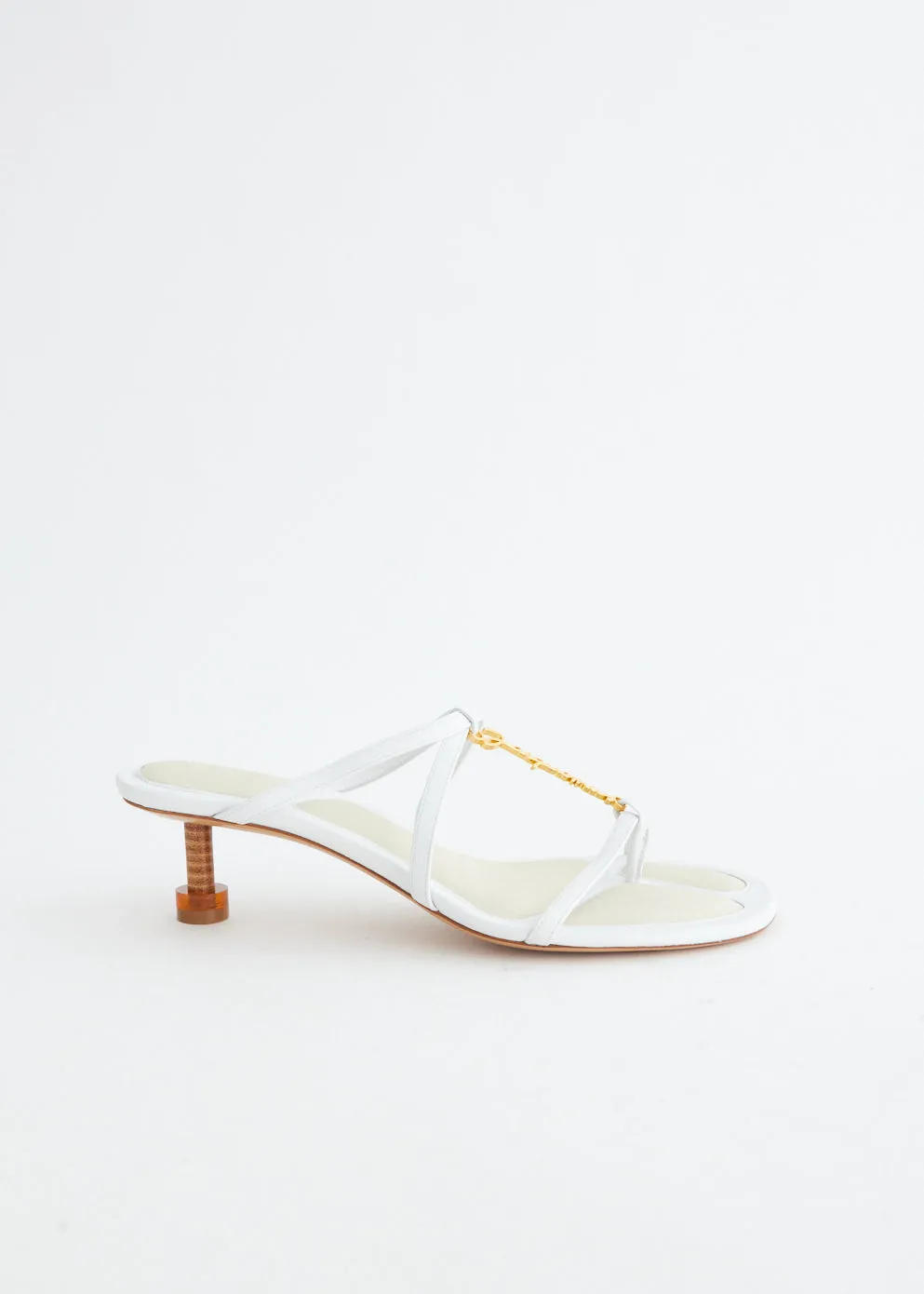 Jacquemus -  Les Sandales Basses Pralu Heels - Sandal