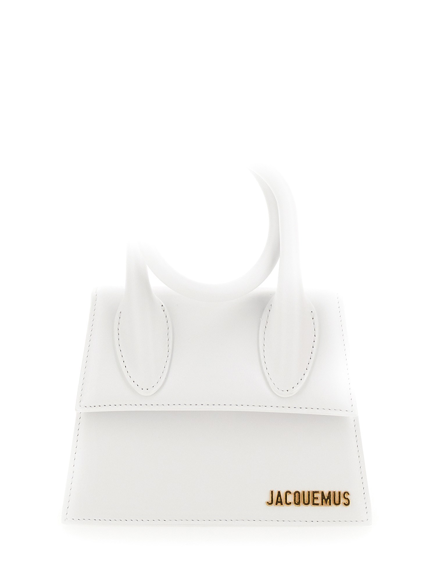 JACQUEMUS Petite Knot Leather Crossbody Bag