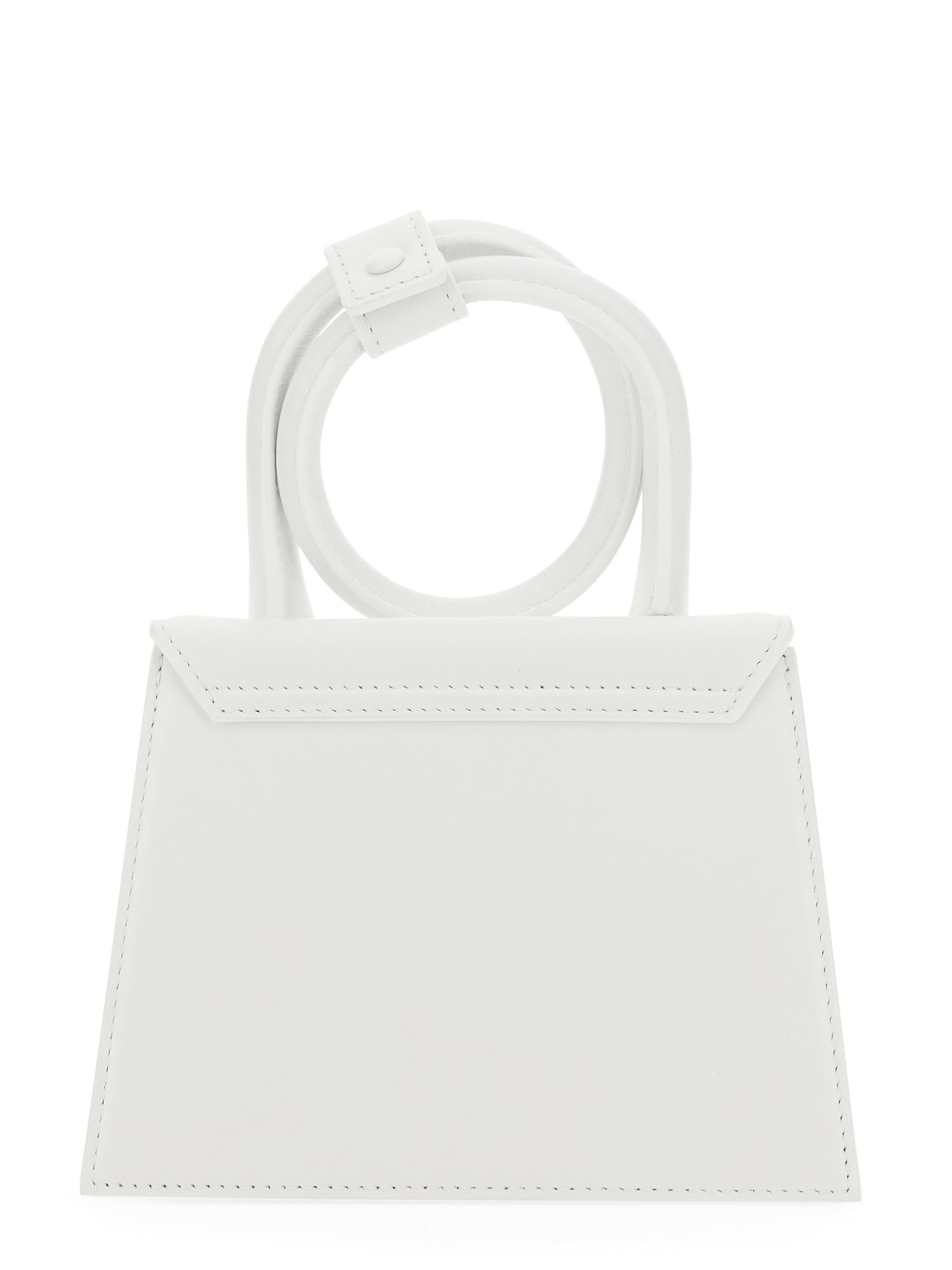 JACQUEMUS Petite Knot Leather Crossbody Bag