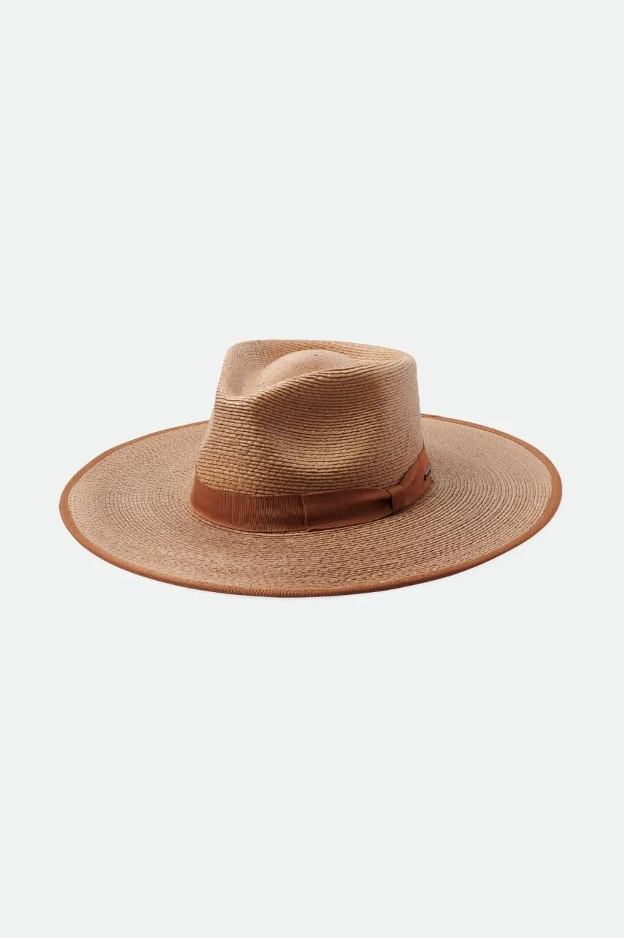 Jo Straw Rancher Hat Limited - Coffee/Brown Regular Tripilla