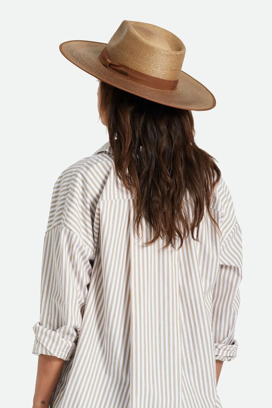 Jo Straw Rancher Hat Limited - Coffee/Brown Regular Tripilla