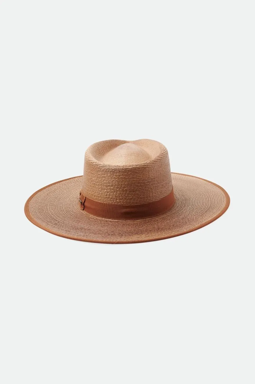 Jo Straw Rancher Hat Limited - Coffee/Brown Regular Tripilla