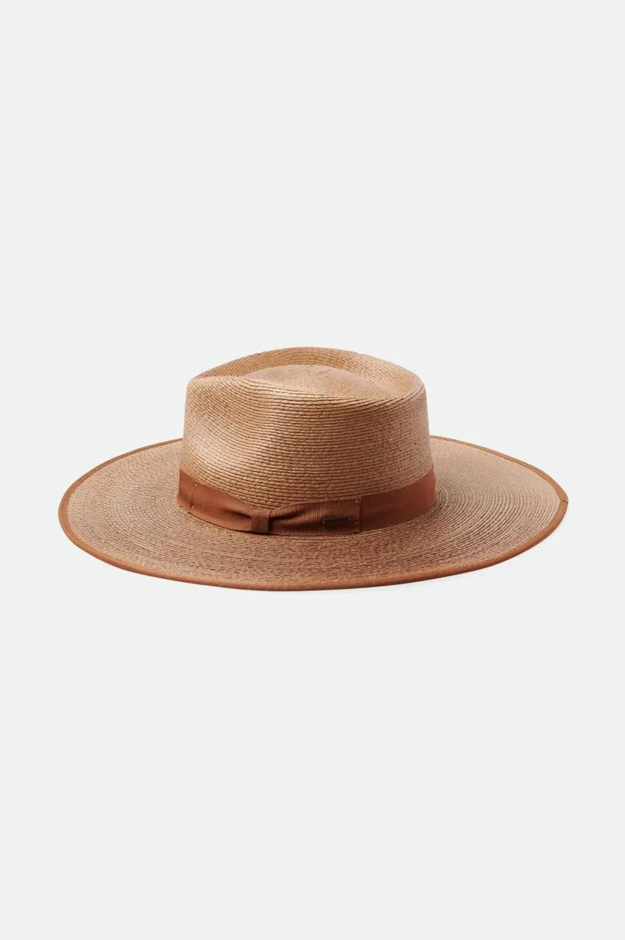 Jo Straw Rancher Hat Limited - Coffee/Brown Regular Tripilla