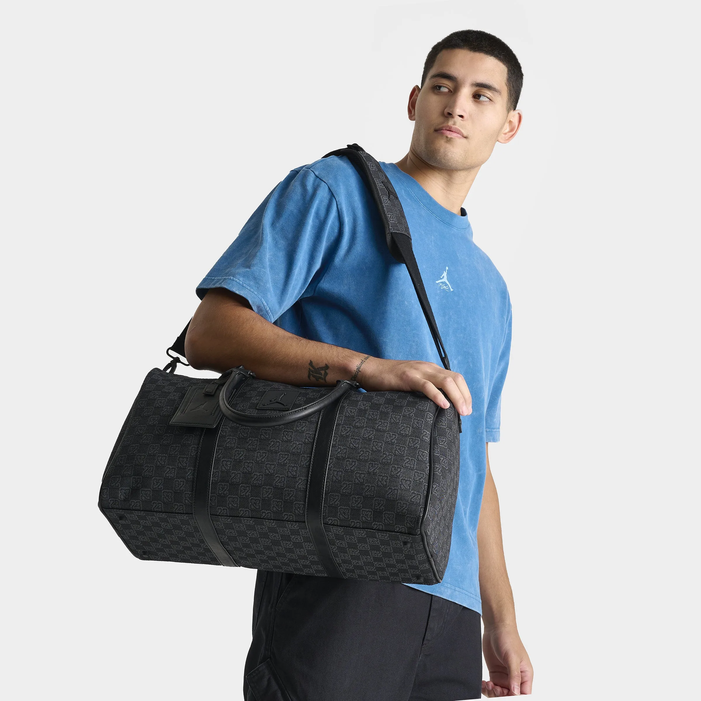 Jordan Monogram Duffle Bag / Black