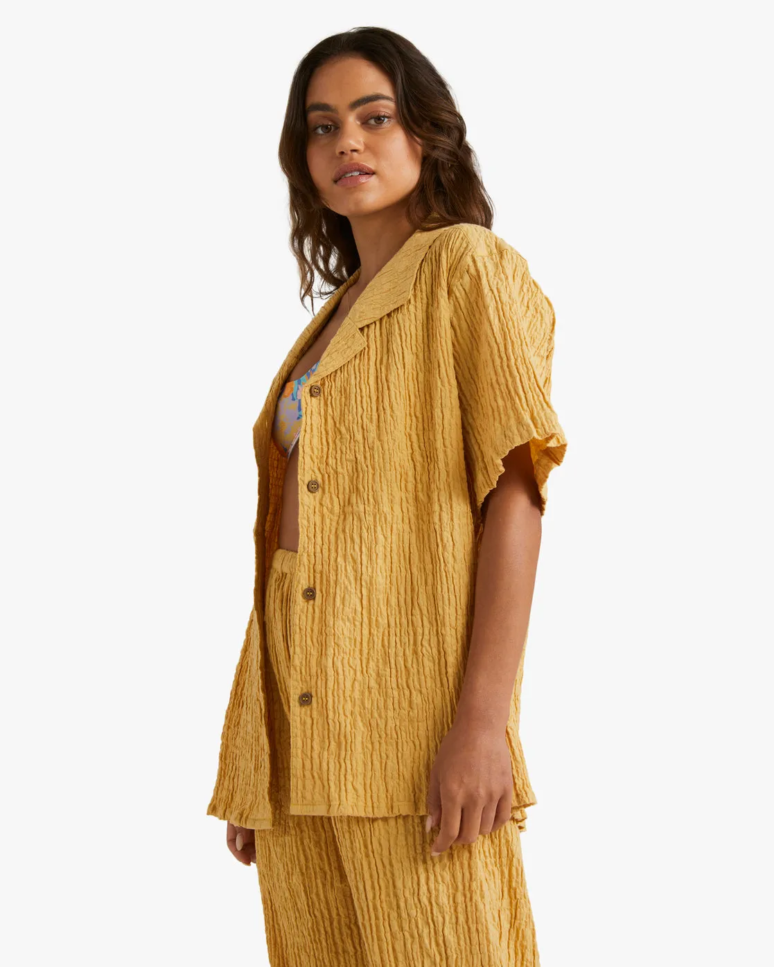 Julia Shirt Woven Shirt - Citrus