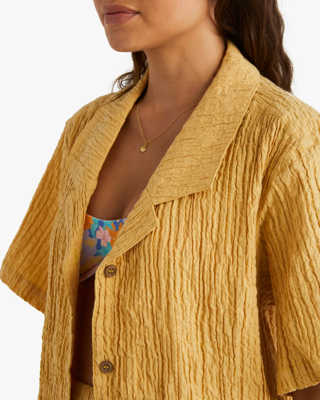 Julia Shirt Woven Shirt - Citrus