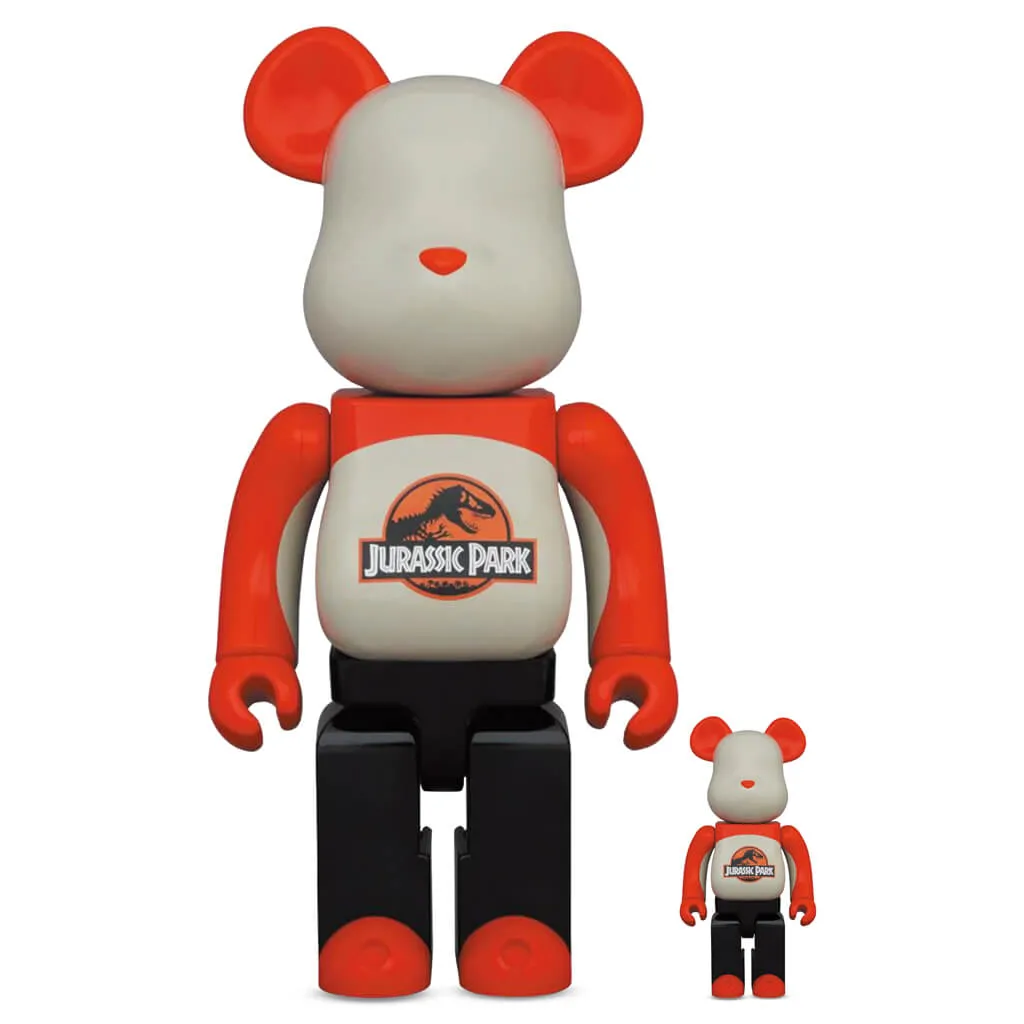 Jurassic Park 100% & 400% BE@RBRICK Set