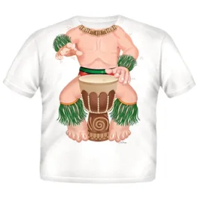 Just Add A Kid Hawaiian Drummer Baby Romper