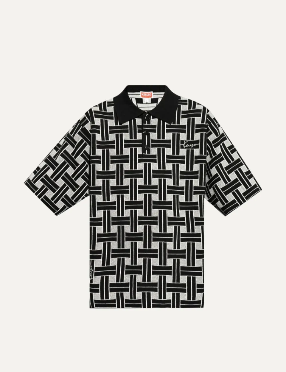 KENZO KENZO WEAVE POLO