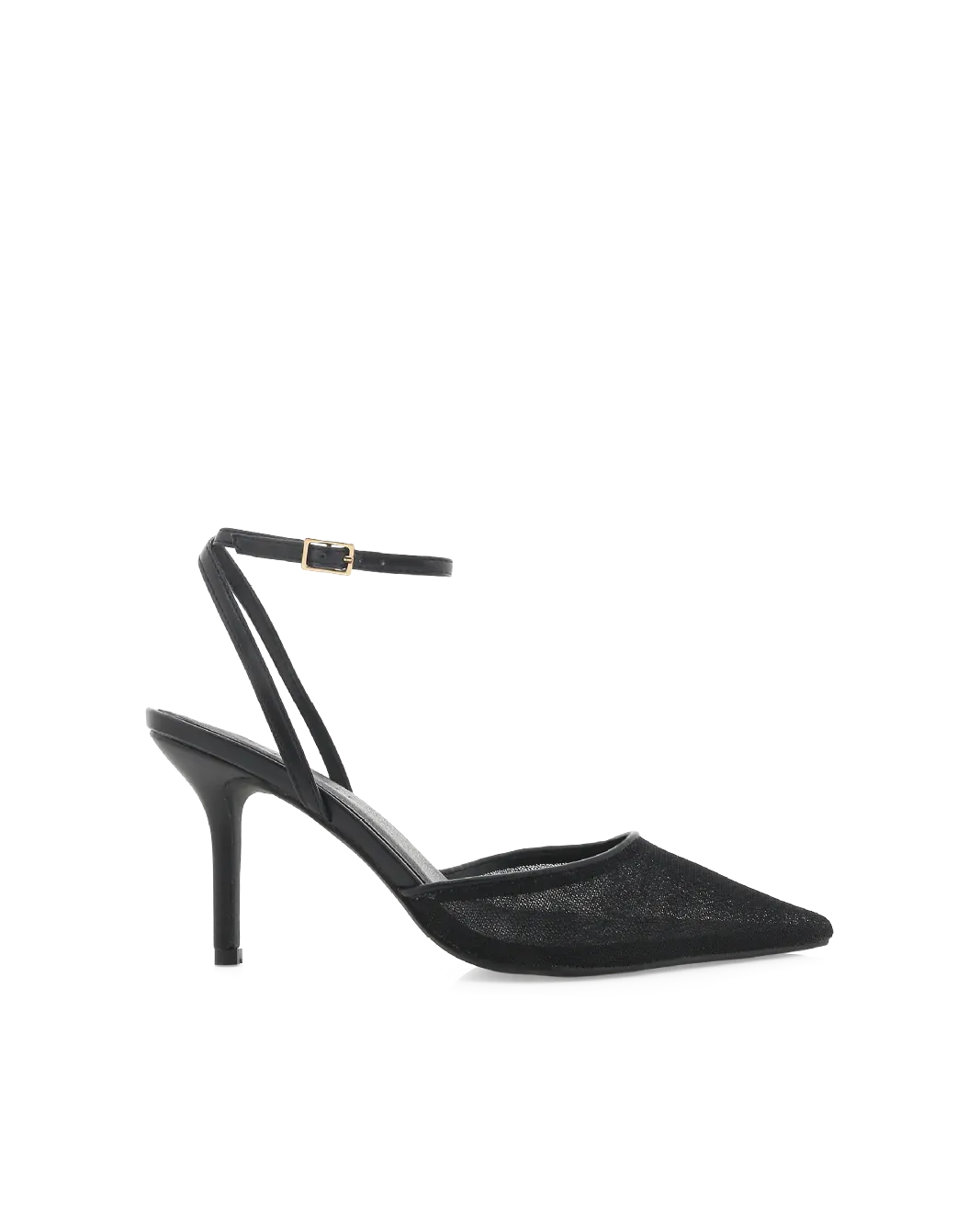 Ketifa Heels - Black Mesh