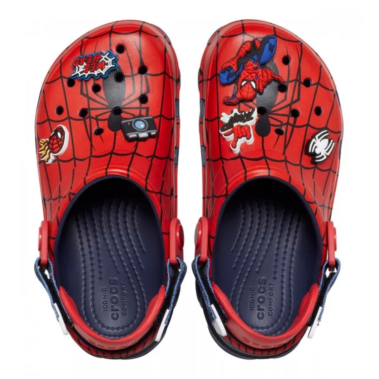 Crocs 208786 Team Spider Man All-Terrain Clog Kid in Blue