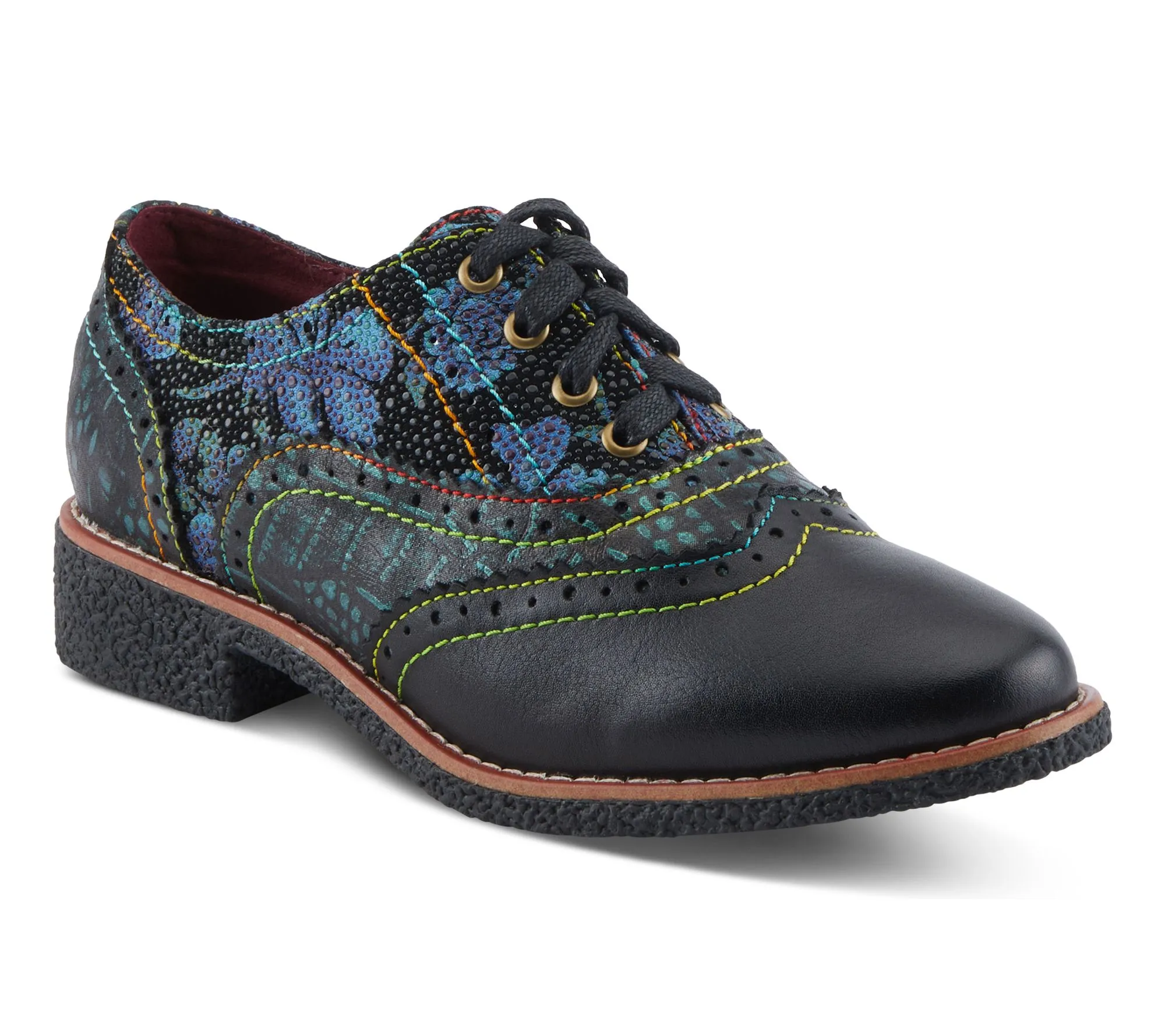 Leather Oxfords - Muggiasti-Dot by L'Artiste