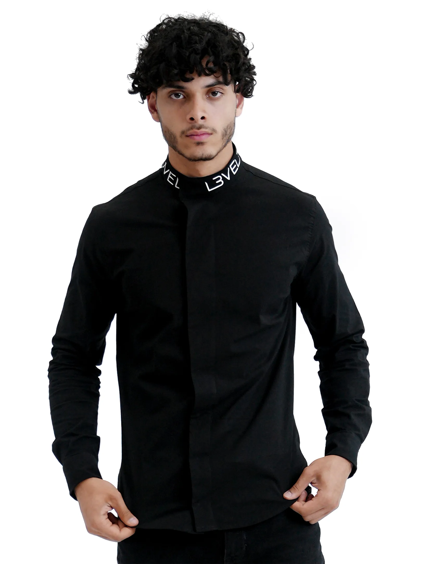 L3VEL3 Collared Dress Shirt