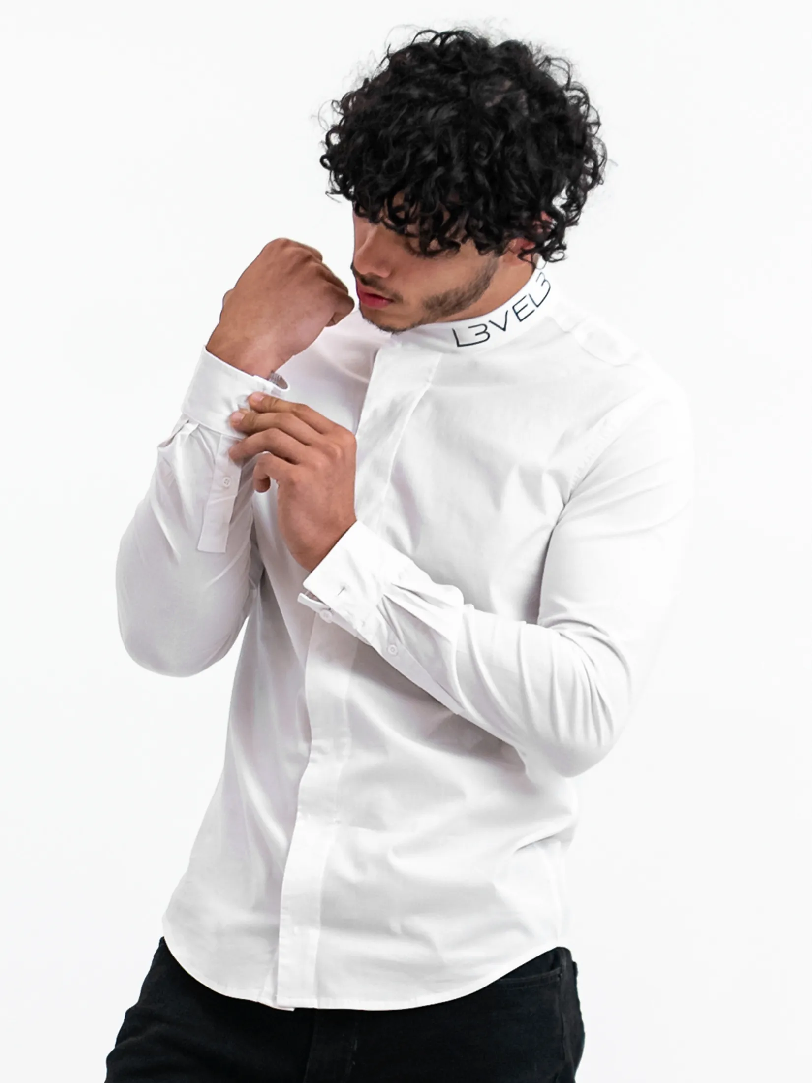 L3VEL3 Collared Dress Shirt