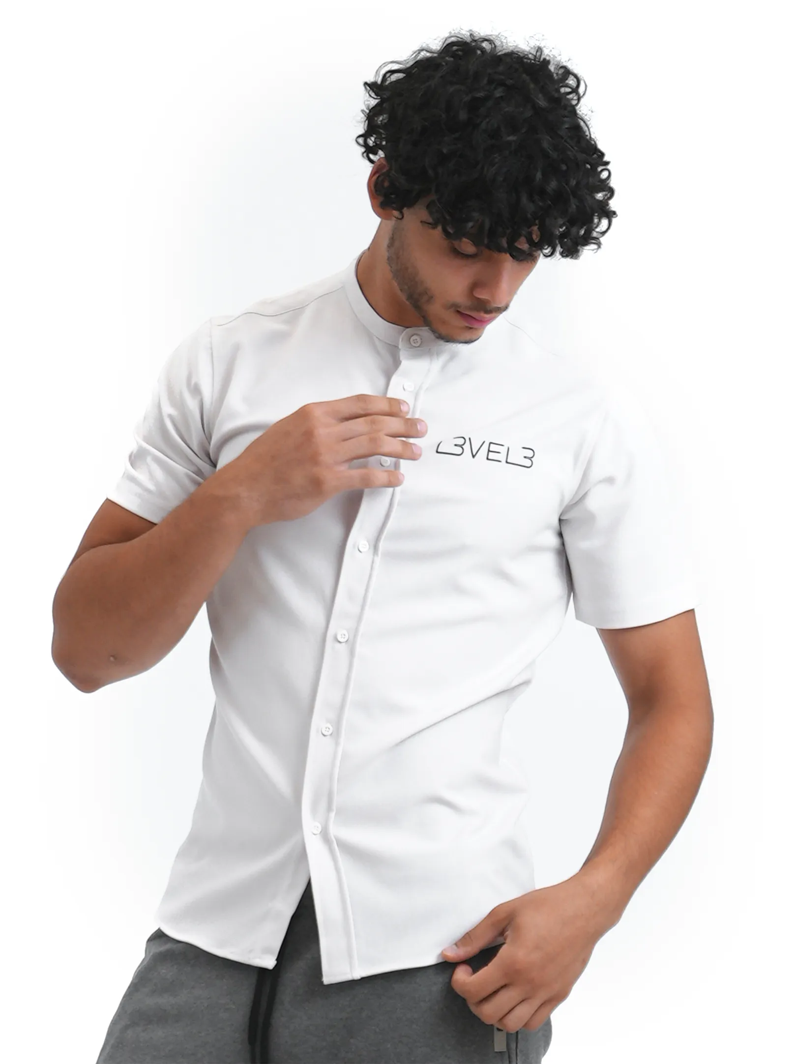 L3VEL3 Short Sleeve Dress Shirt