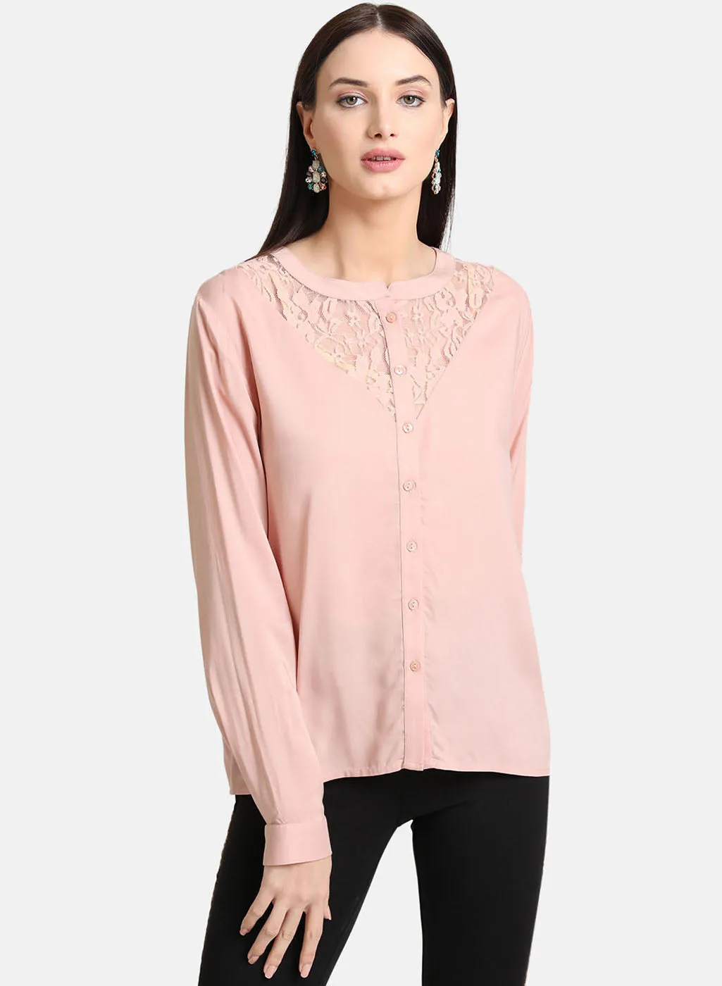 Women's Lace Detail Blouse