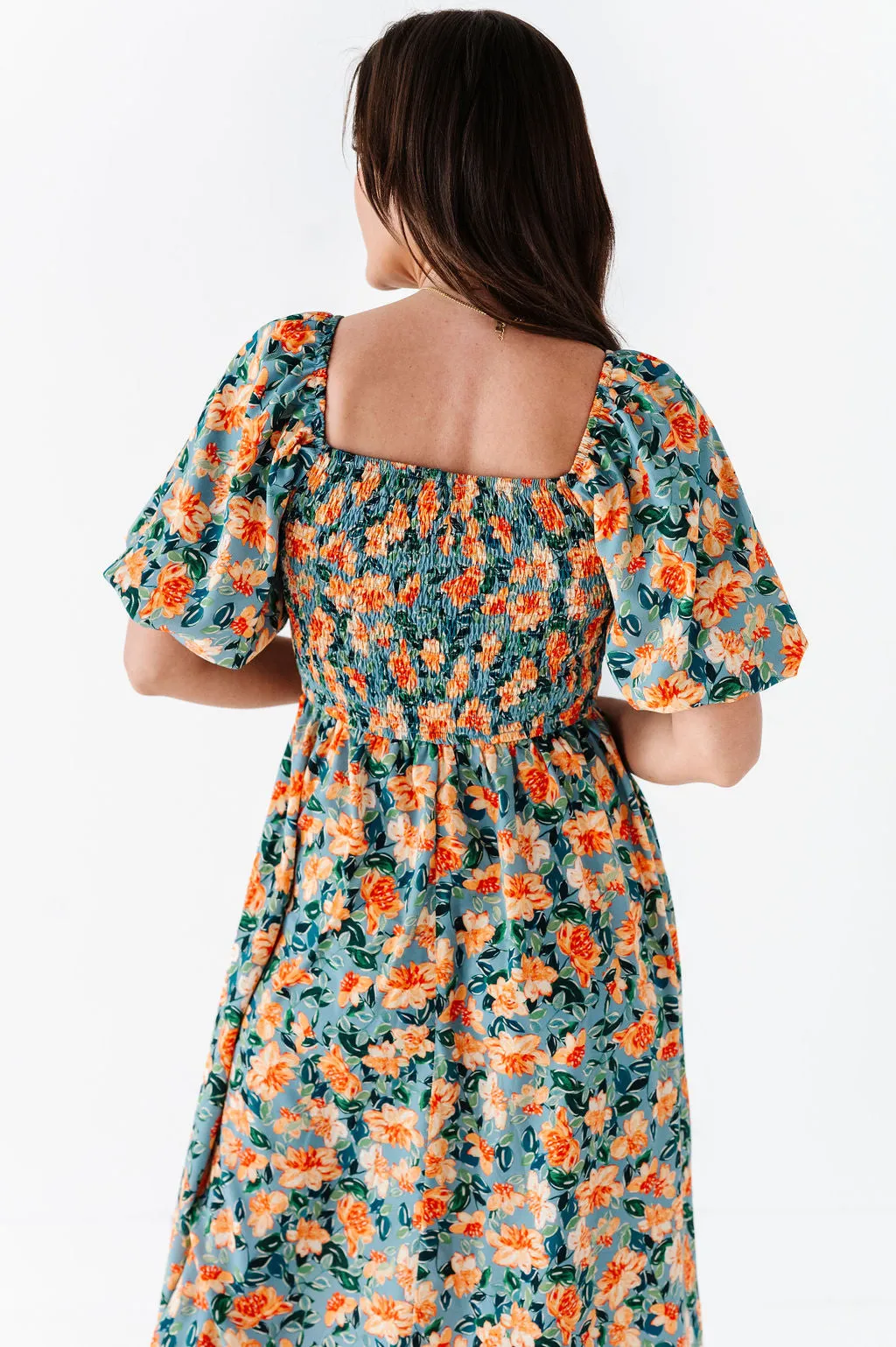 Lacey Floral Dress - Size Small & Large Left