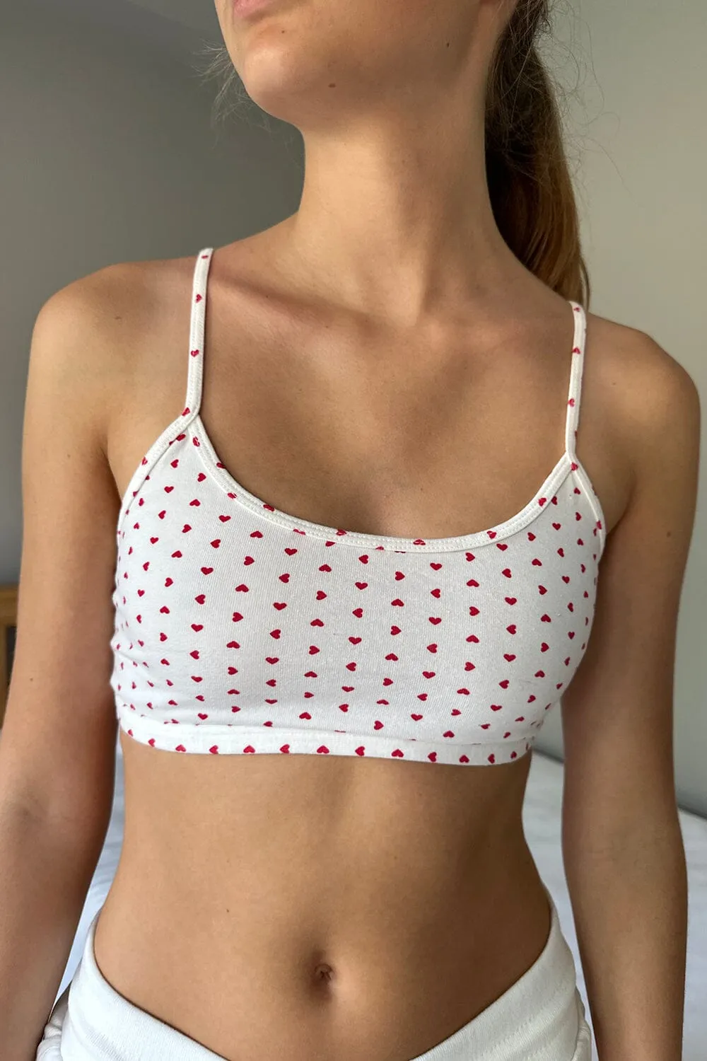 Laney Hearts Bra Top