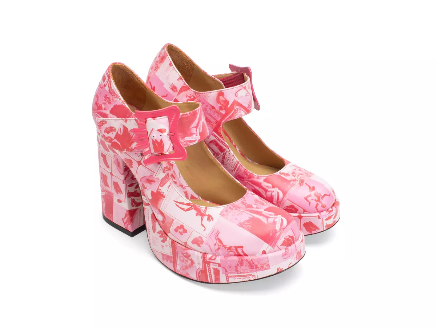 Lasting Impressions Saudade Platform Mary Jane Heels