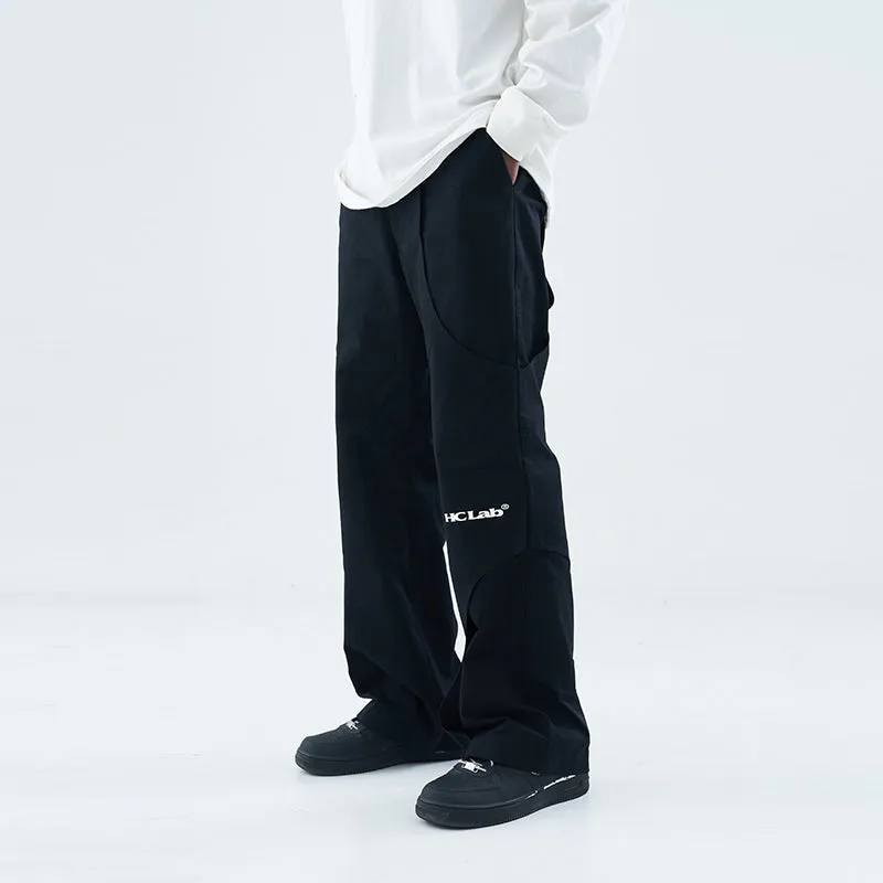 Layered Logo Trousers