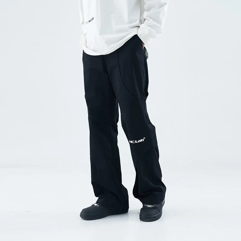 Layered Logo Trousers