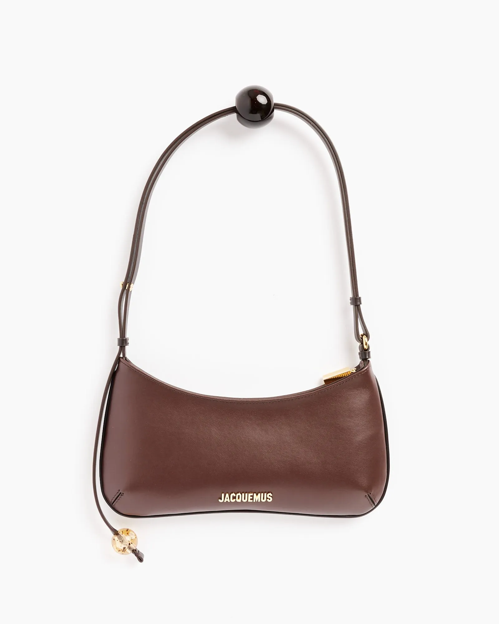 Medium Brown Le Bisou Perle Bag