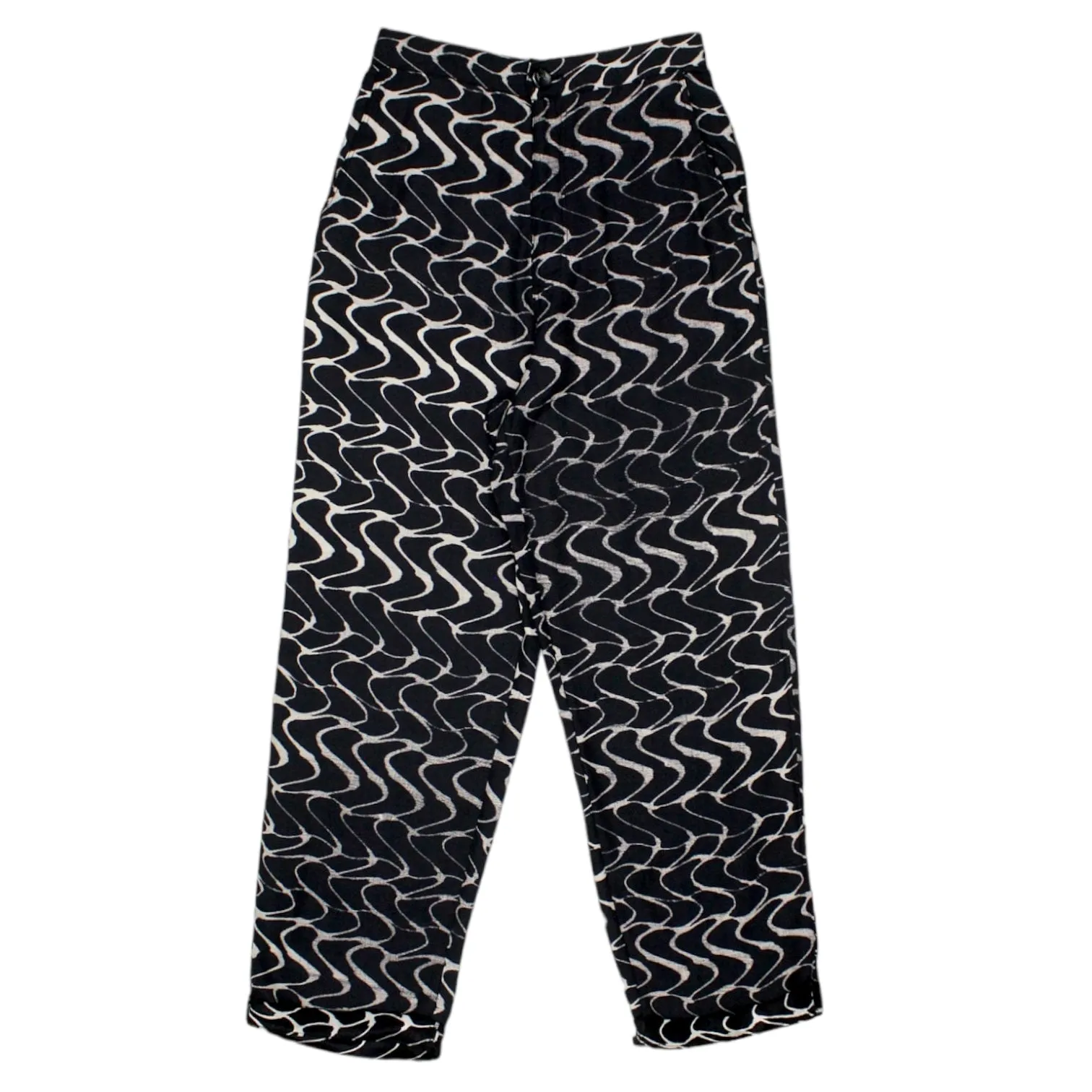 Leon & Harper Black PeleTV30 Ondine Trousers