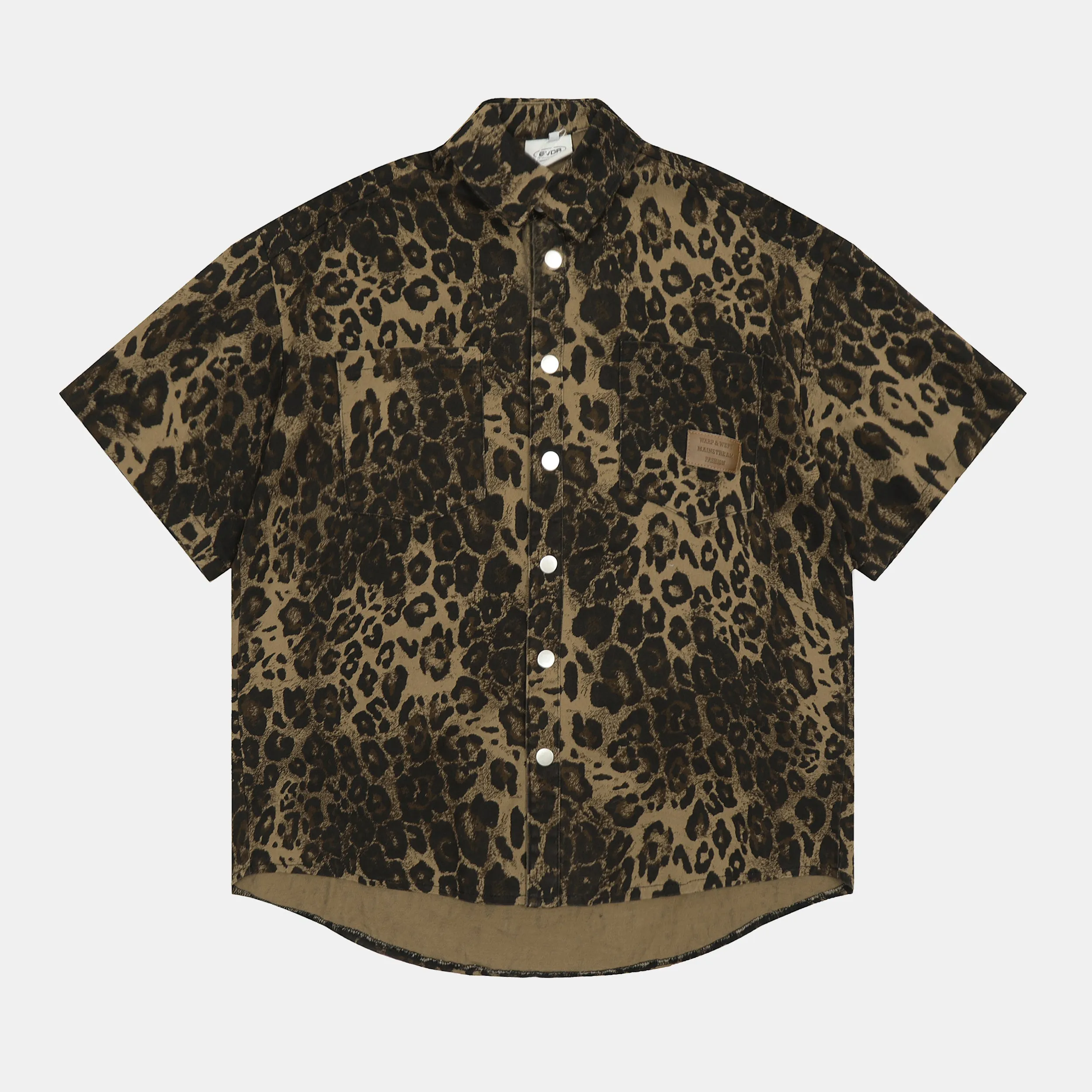 Leopard Label | Graphic Polo T-Shirt