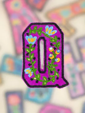 Alphabet Patch Letter Q