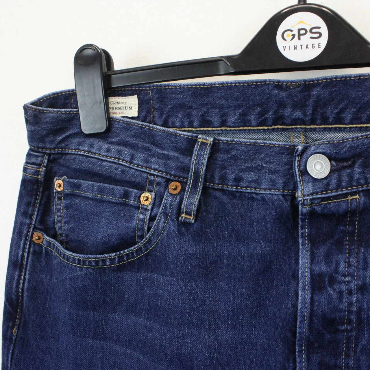 LEVIS 501 Big E Jeans Dark Blue | W34 L32