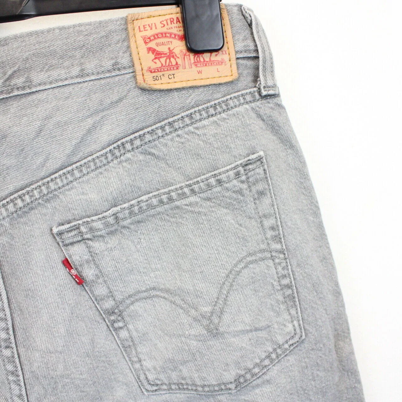 LEVIS 501 CT Jeans Grey Charcoal | W33 L30