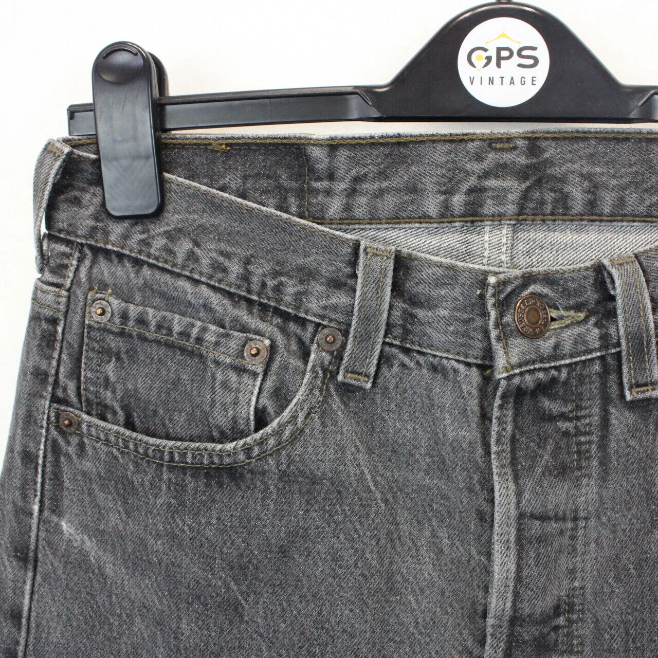 LEVIS 501 Jeans Grey Charcoal | W31 L28