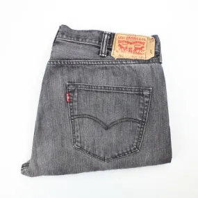 LEVIS 501 Jeans Grey Charcoal | W40 L30