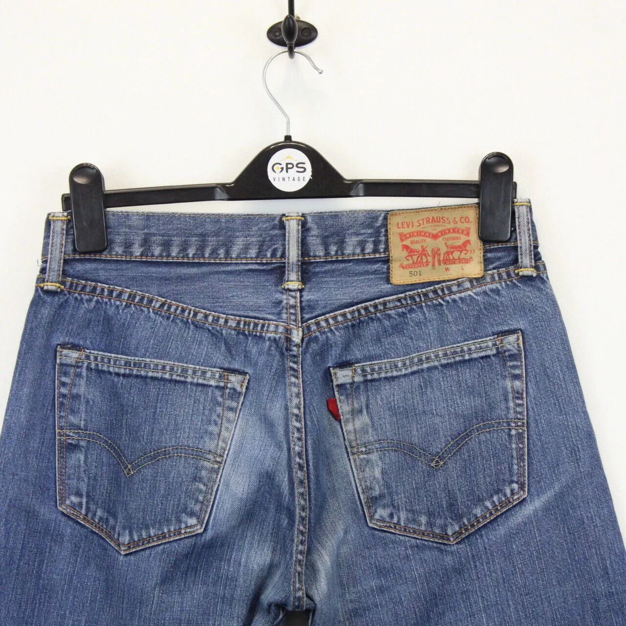 LEVIS 501 Jeans Mid Blue | W30 L30