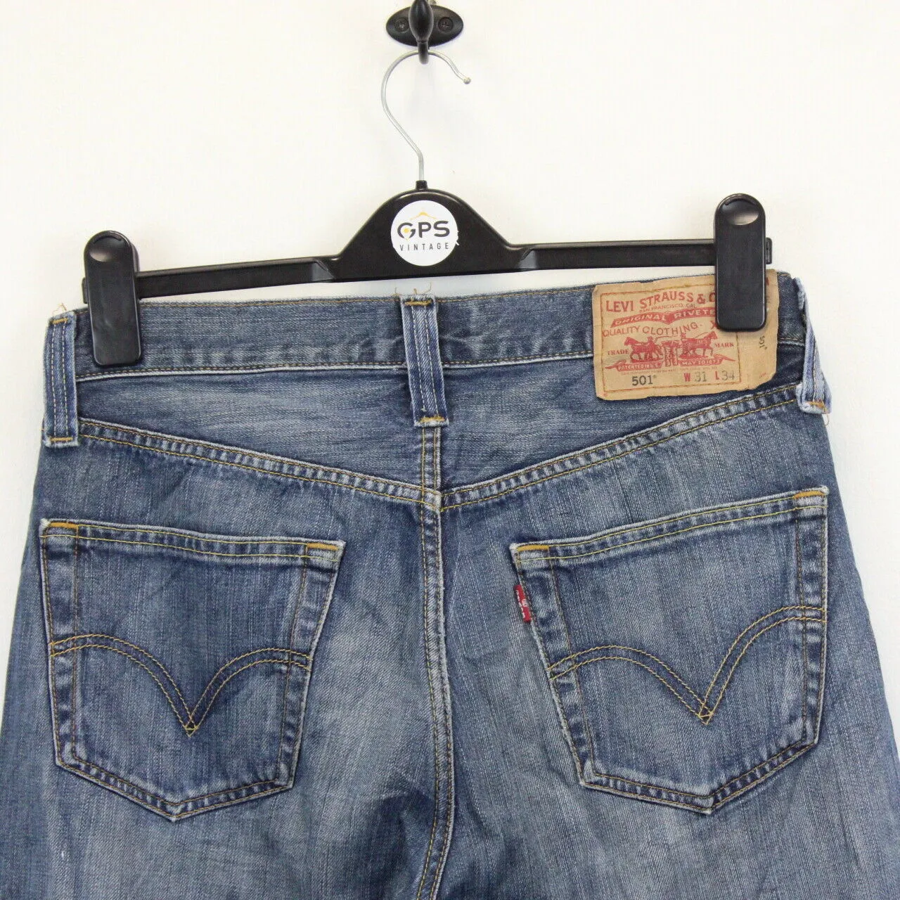 LEVIS 501 Jeans Mid Blue | W31 L34