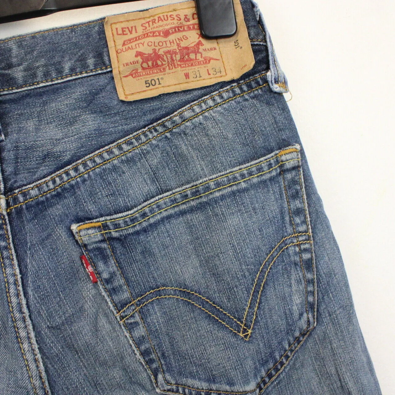 LEVIS 501 Jeans Mid Blue | W31 L34