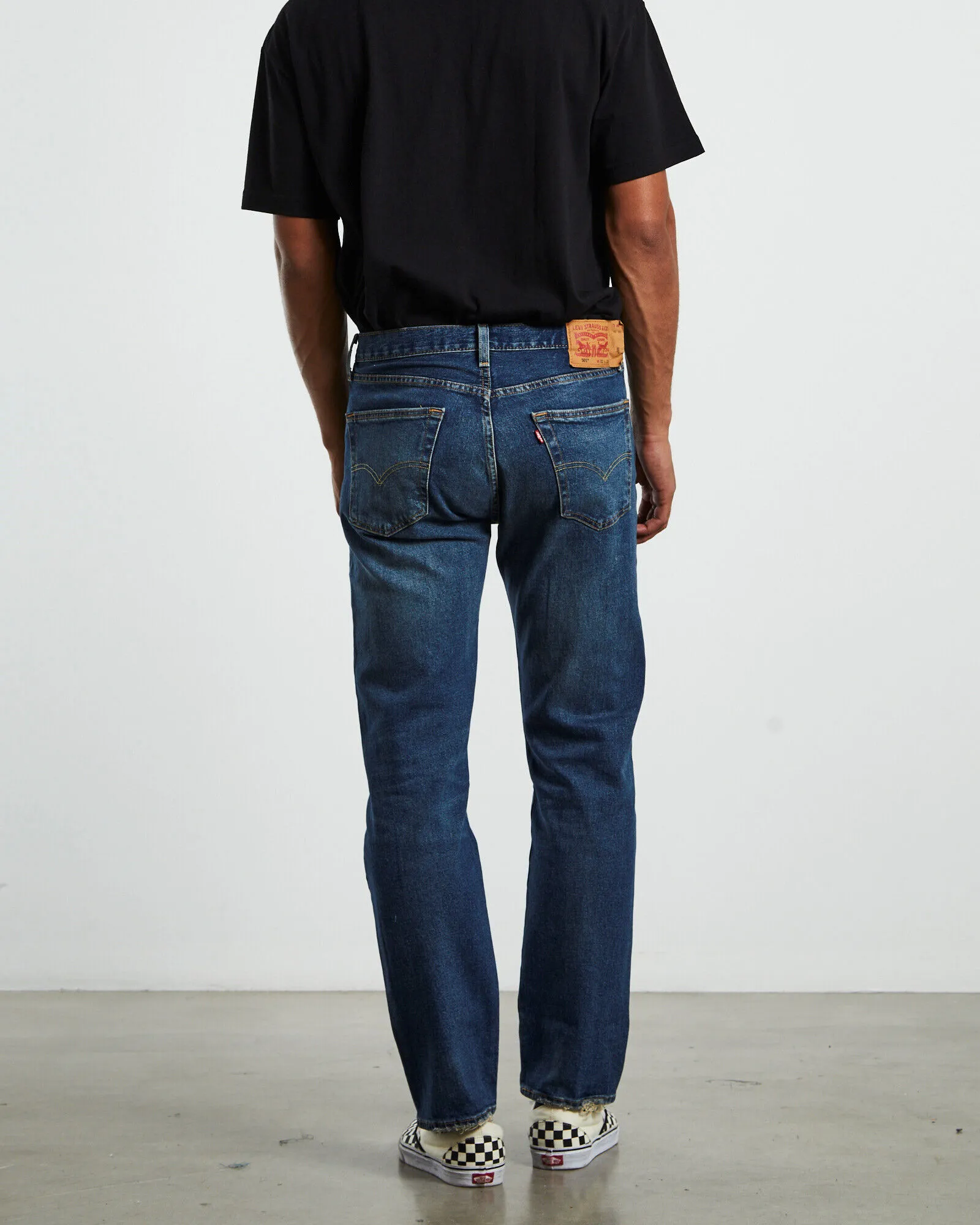 Levis 501 Original Jeans Rough Trade Blue