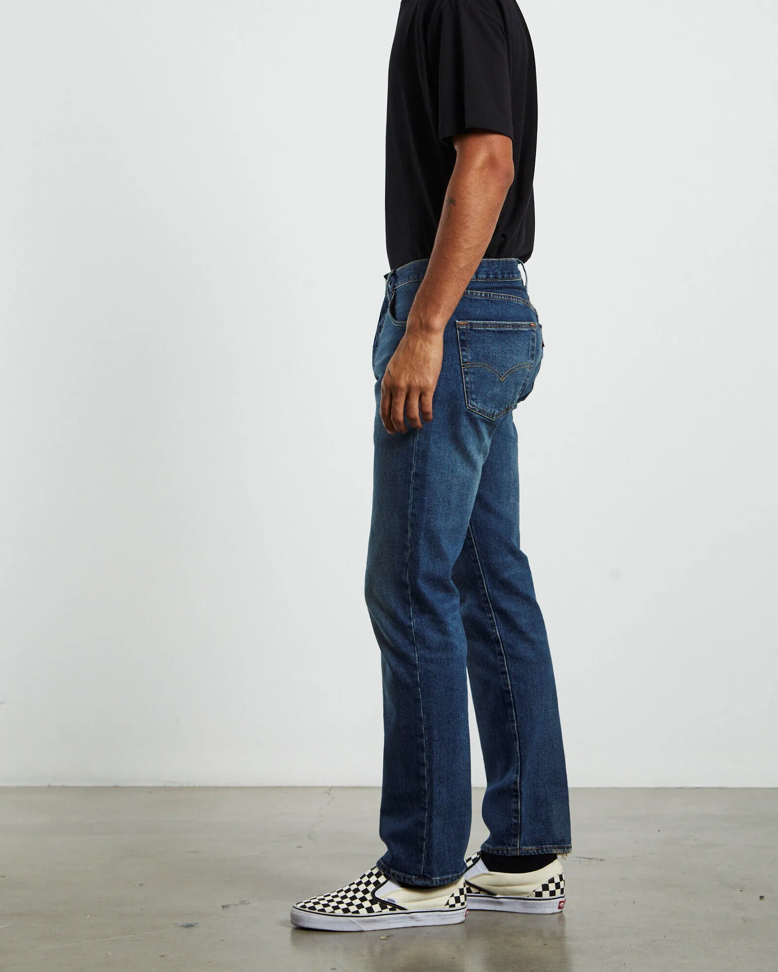 Levis 501 Original Jeans Rough Trade Blue