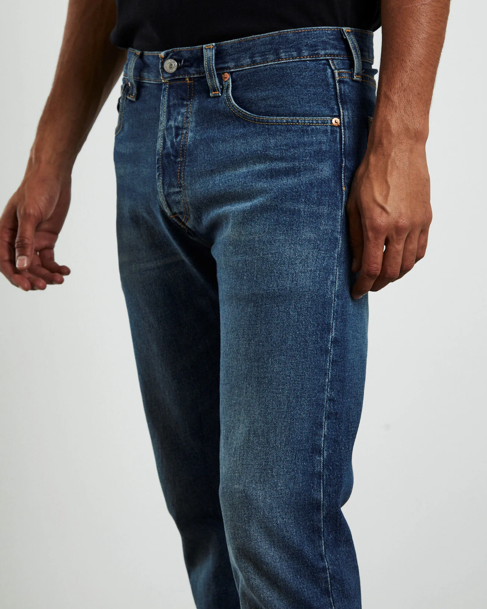 Levis 501 Original Jeans Rough Trade Blue