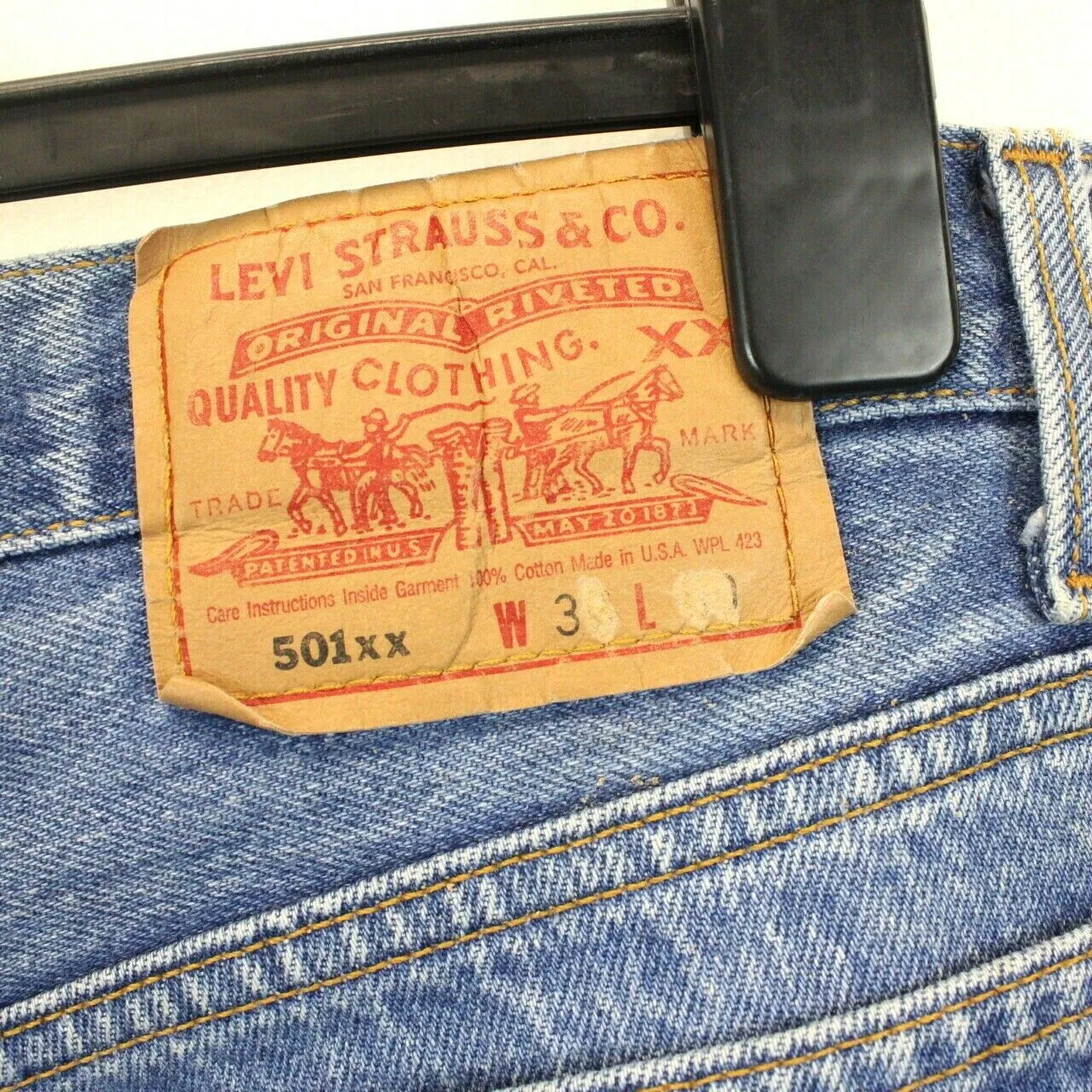 LEVIS 501 XX Jeans Light Blue | W34 L28