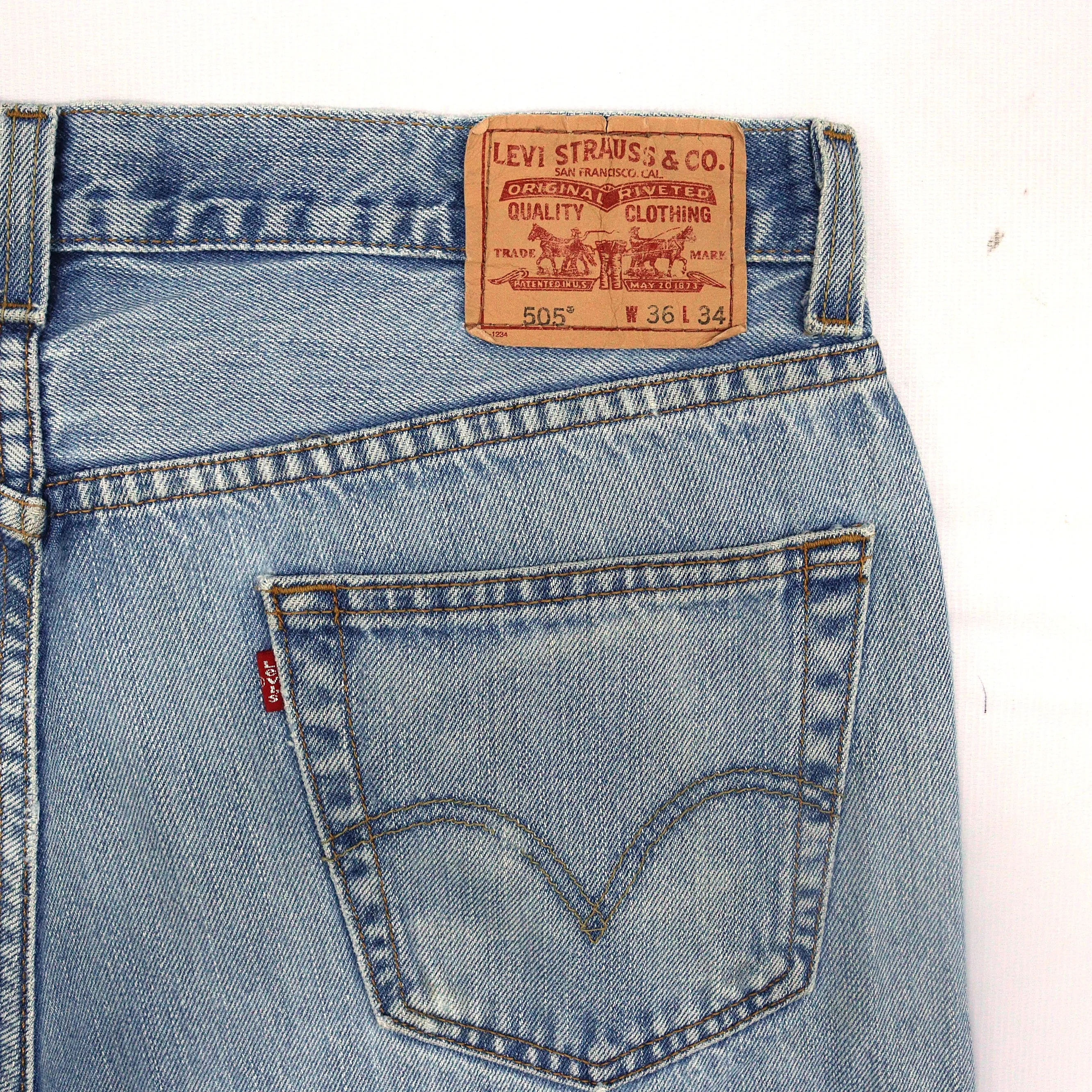 Levi's 505 Light Blue Jeans