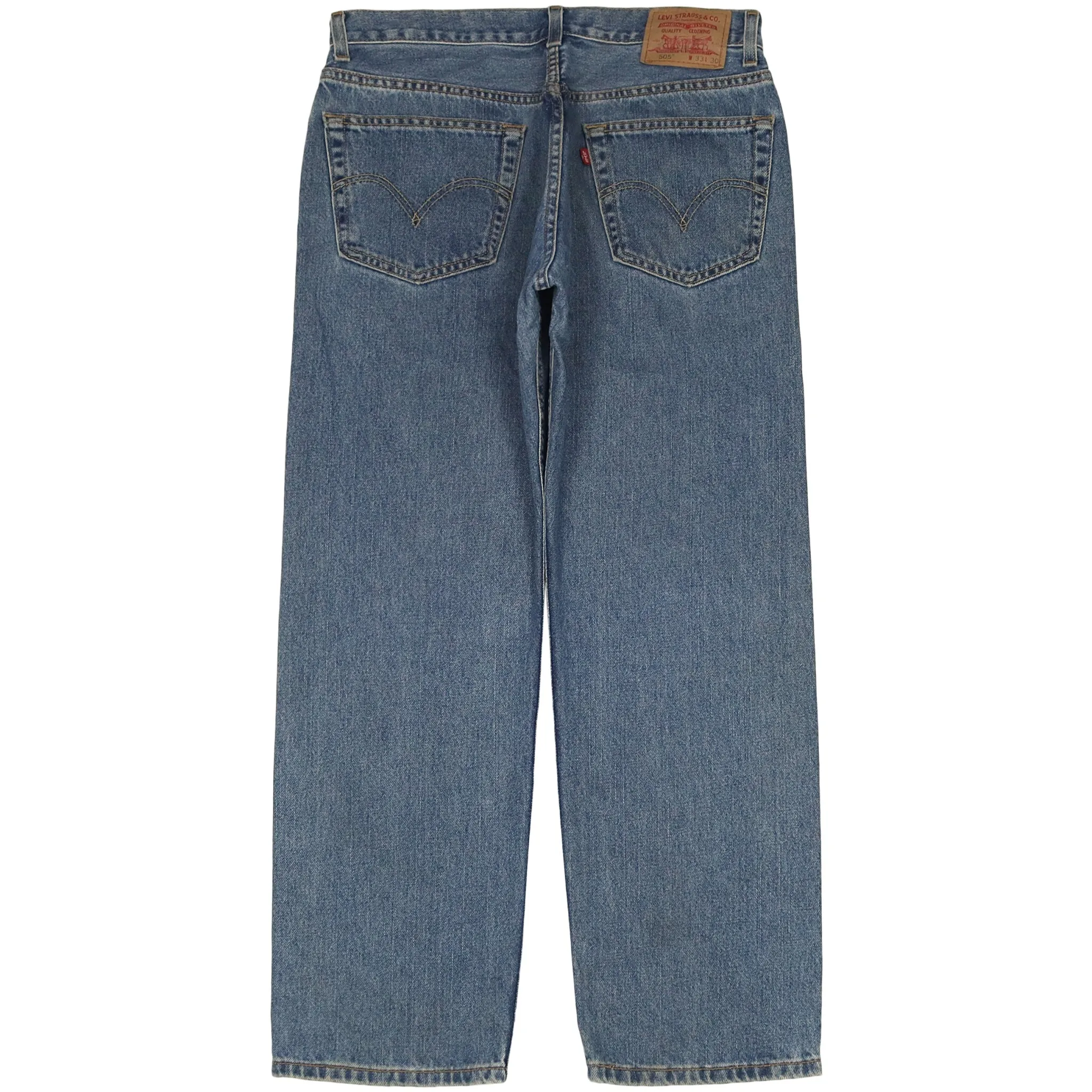 Levi's 505 Wide Leg Blue Jeans