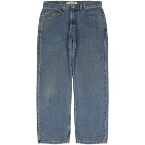 Levi's 505 Wide Leg Blue Jeans