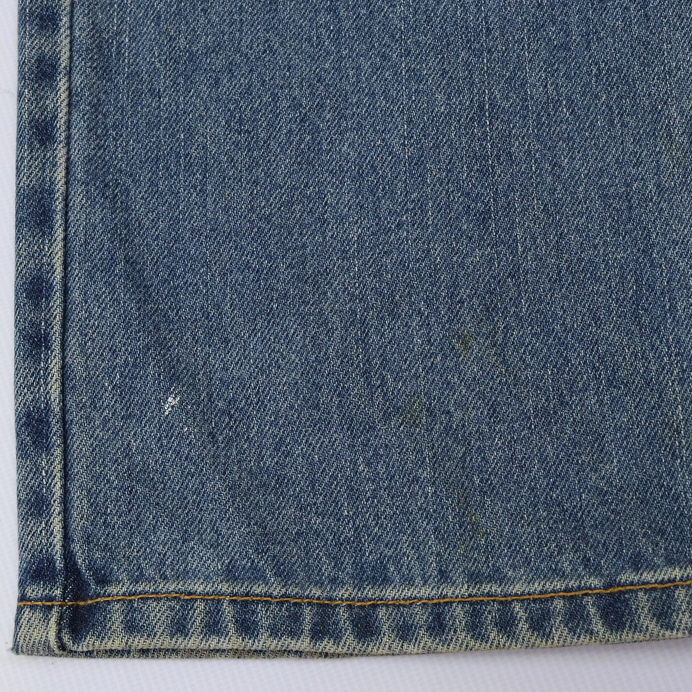 Levi's 505 Wide Leg Blue Jeans