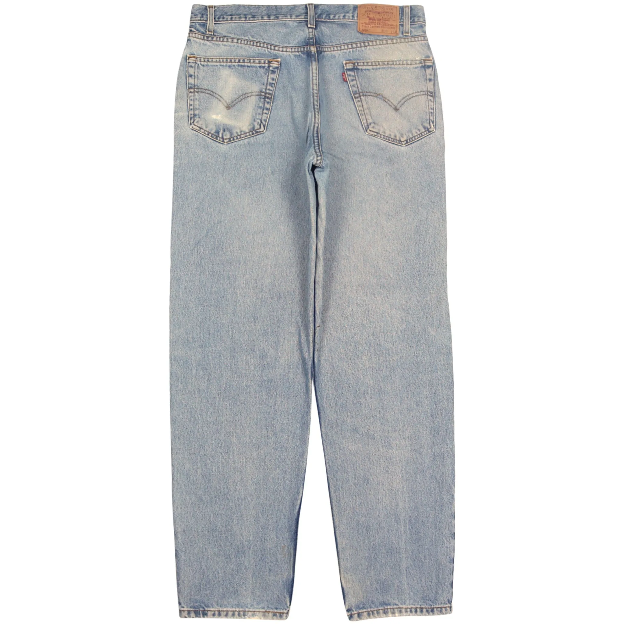 Levi's 550 Baggy Washed Blue Jeans