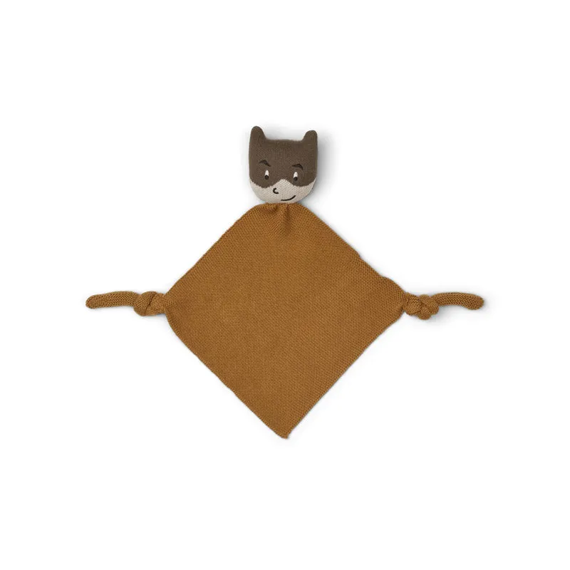 Liewood Alfie Knit Cuddle Cloth - Superhero Golden Caramel